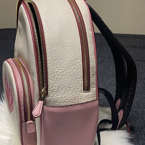 Coach Bookbag Pink heart shaped logo - Picture 10 of 10